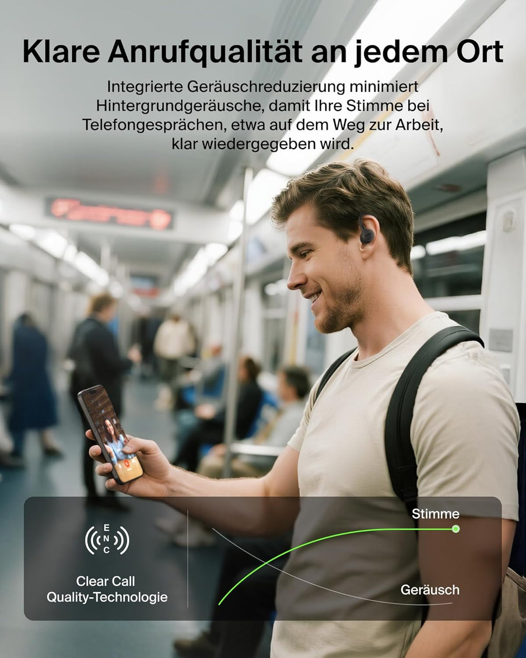 Belkin SoundForm ActiveFit In Ear Kopfhörer Kabellos Bluetooth mit Mikrofon, Schnellladen mit USB-C,