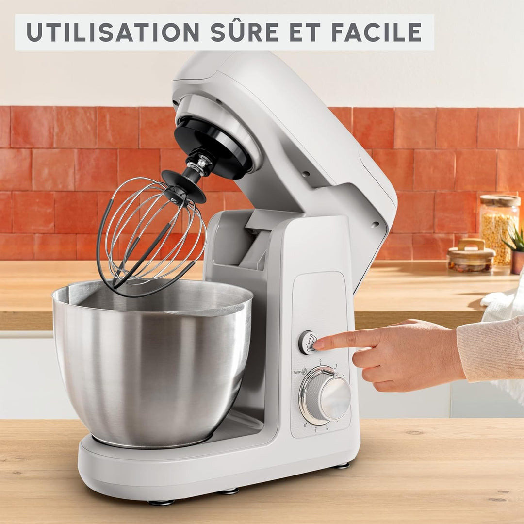Moulinex Bake Partner Kitchen Machine QA521B25 Leistungsstarke Planetenknetmaschine 1100W Langlebige