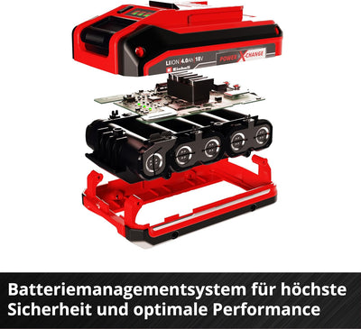 Original Einhell 18V 3,0 Ah Power X-Change PLUS (18V Akku, universell verwendbar für alle PXC-Geräte