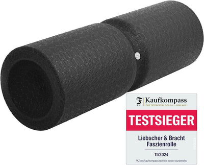 Liebscher & Bracht FAYO Faszienrolle mit Umlaufrille zum Training der Faszien, ideal für Balance- od