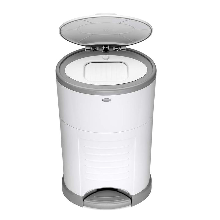 KORBELL - STANDARD - Windelabfallbehälter - 16 L - Weiss - Ökonomisch - Ökologisch - Pedal - Fassung