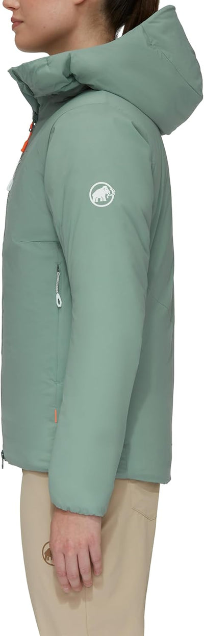 Mammut Damen Rime in Flex Hooded Jacket Women Isolationsjacke mit Kapuze XS jade, XS jade