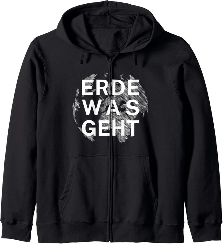Erde was geht Klimaschutz Kapuzenjacke