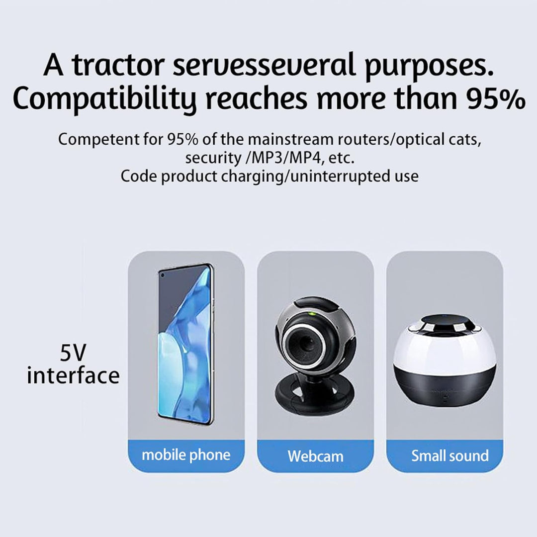 Mini-USV-Batterie-Backup, 10400 MAh, 36 W, Unterbrechungsfreie Stromversorgung mit Ausgang USB 5V DC