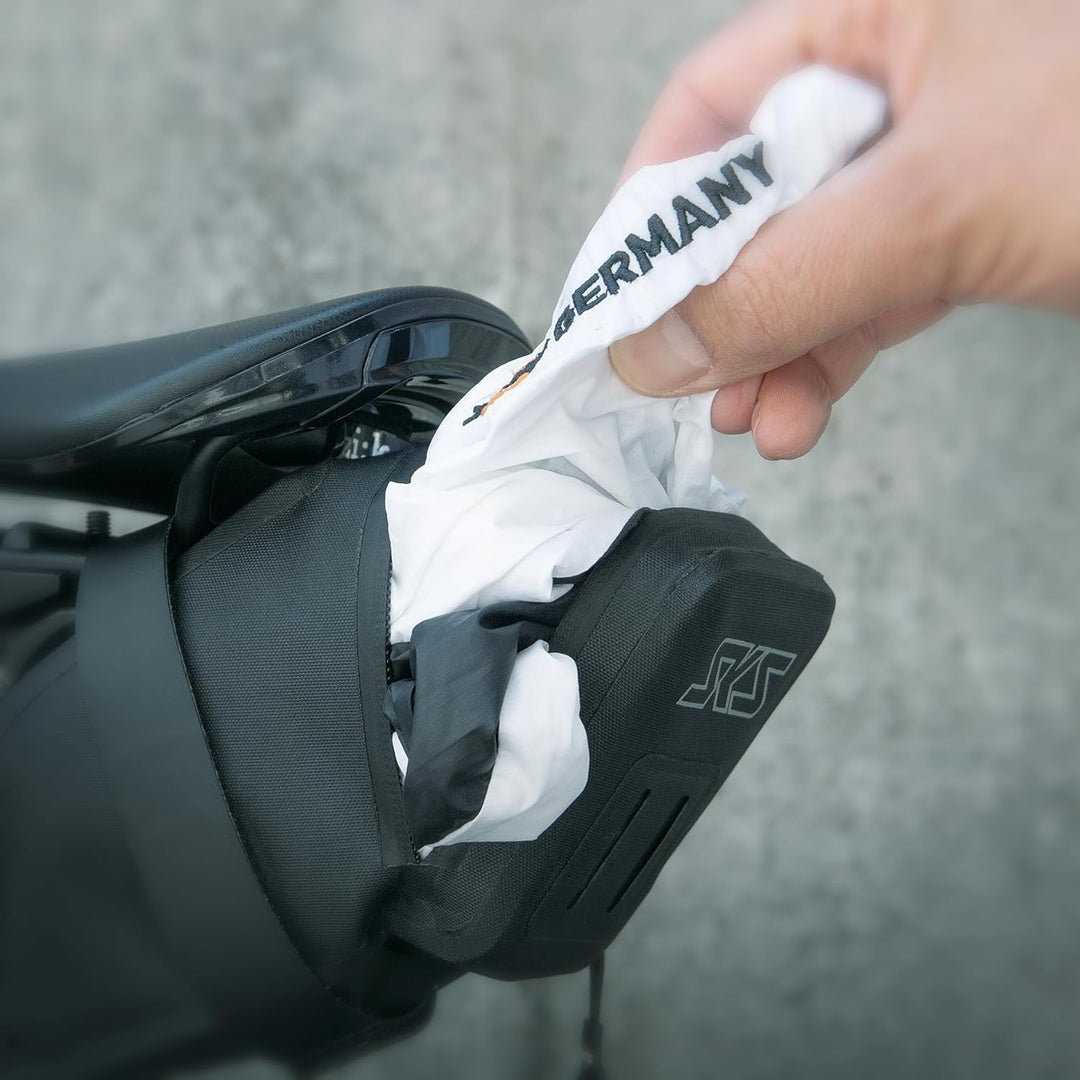 SKS GERMANY Race Saddle Bag L Satteltasche für Fahrräder (Fahrradtasche, Aerodynamisch & leicht, Ver