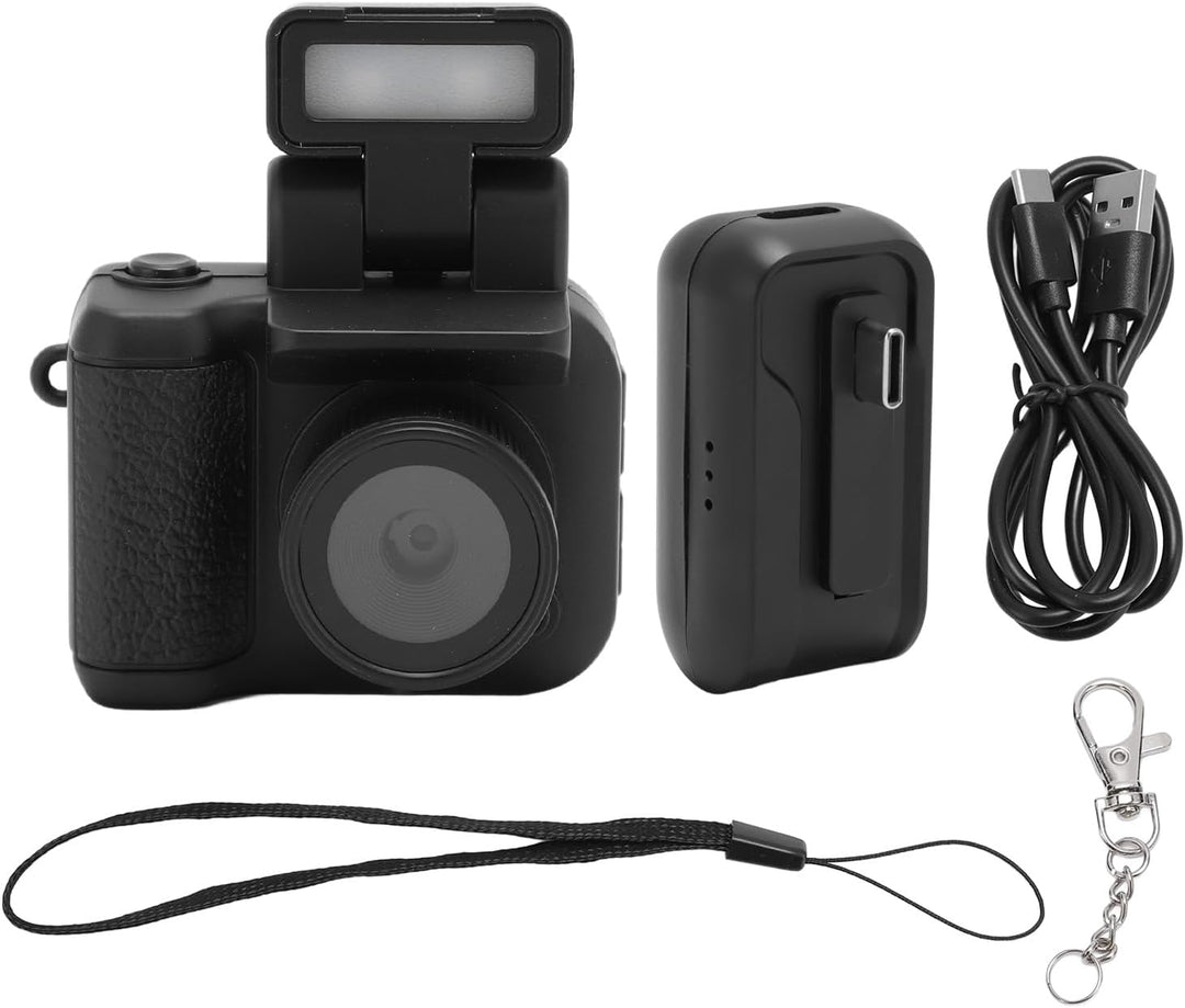 Digitalkamera, HD 1080p Kids Camera, Auto -Loop - OTG Daumenkamera, Tragbare Wiederaufladbare Kleine