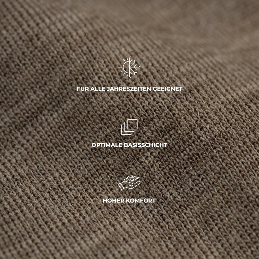 Dilling Damen Merino Wolle Trägertop – Unterhemd Aus 100% Bio Merinowolle – Atmungsaktives Top Mit T