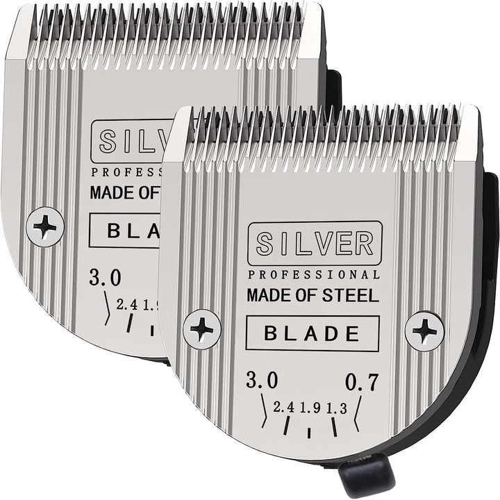 2PCS 5 in 1 Ersatzklingen Kompatibel mit Wahl Bravura Clipper .Chromado，Creativa，Figura Hundescherma