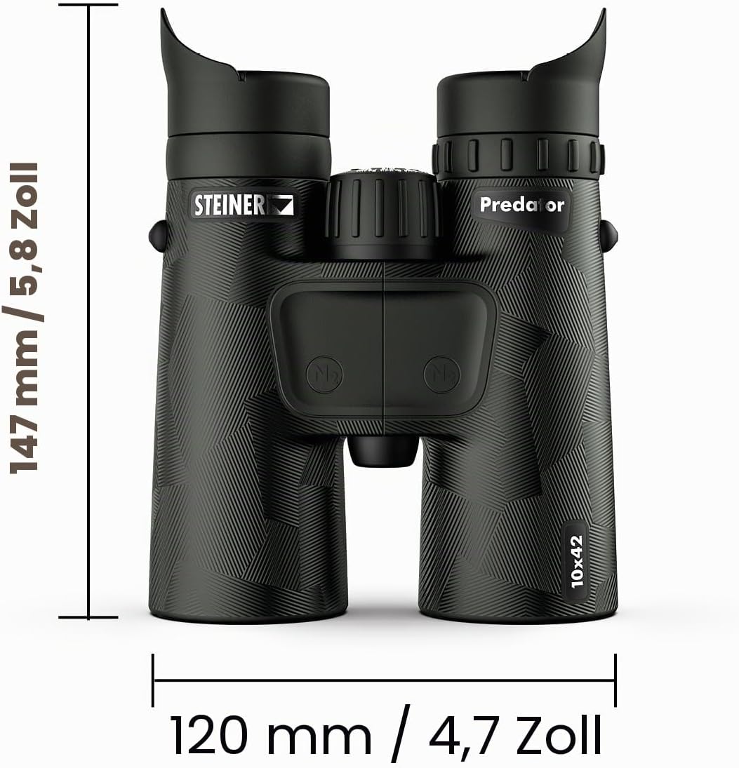 Steiner Predator Series Jagd-Fernglas, 10 x 42 10x42 neues Modell, 10x42 neues Modell
