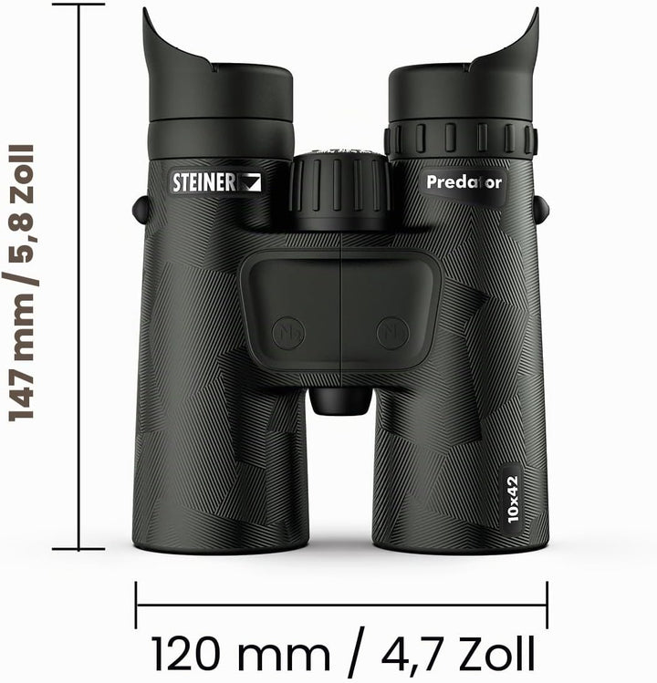 Steiner Predator Series Jagd-Fernglas, 10 x 42 10x42 neues Modell, 10x42 neues Modell