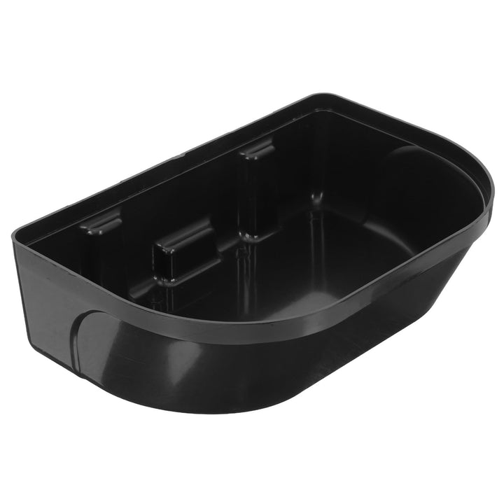 MAGICLULU Wasserauffangschale für Eismaschinen Wasserwanne aus Kunststoff Schwarz Platzsparendes Ers