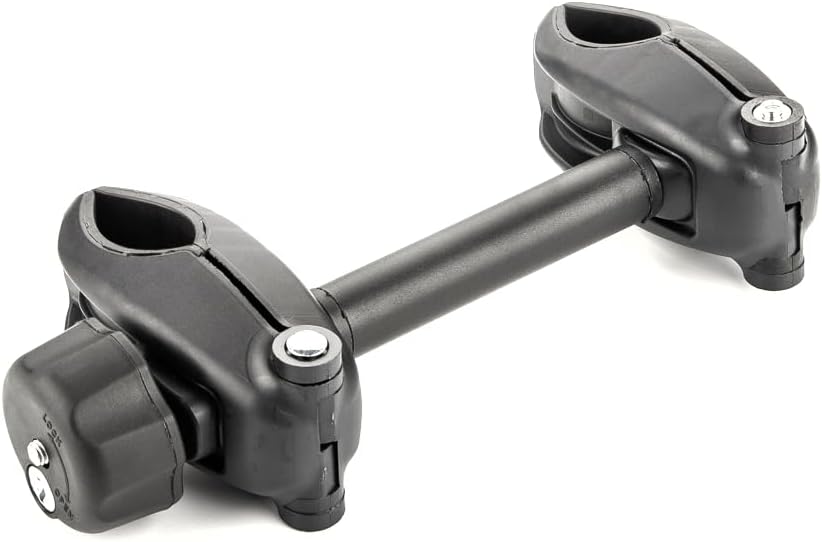 LST 3er Set Rahmenhalter für Fahrradträger 21 + 29 + 42 cm lang/kurz/beidseitig Ø 25 mm abschliessba