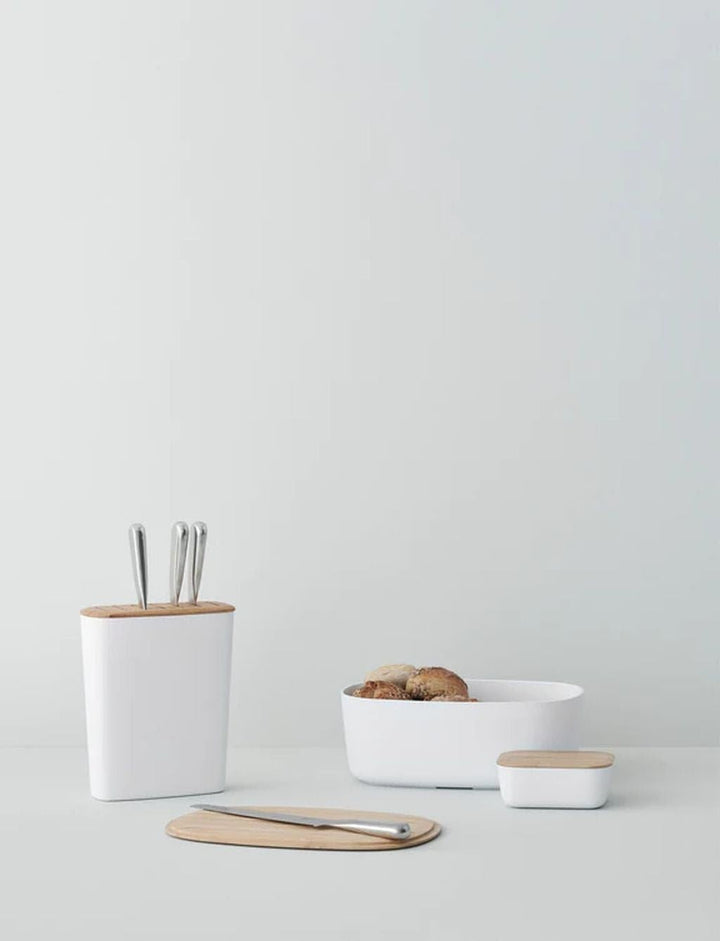 Rig-Tig Brotkasten BOX-IT - Aufbewahrungsbox für Brot, Brötchen, Kekse, Gebäck - Kunststoffboden aus