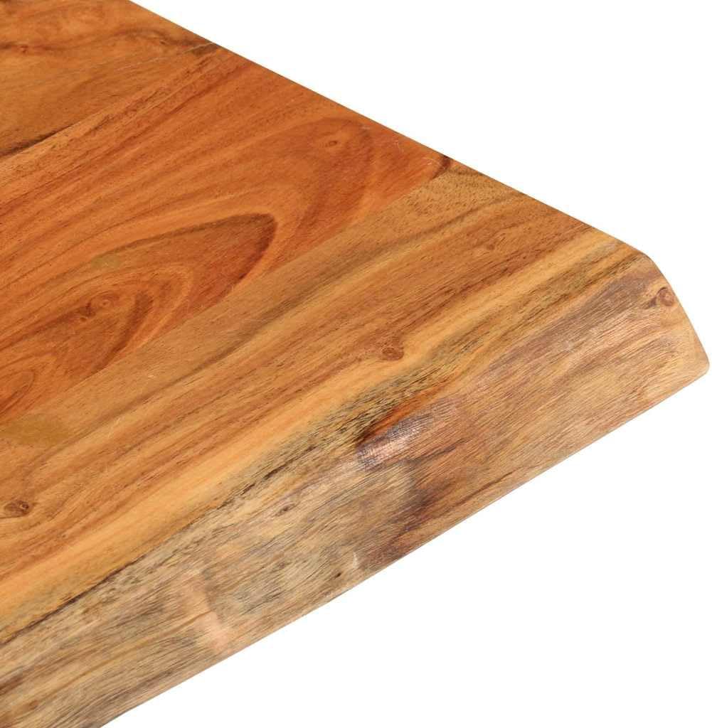 vidaXL Tischplatte, Holzplatte Quadratisch, Massivholzplatte für Bartisch Beistelltisch Esstisch, Er