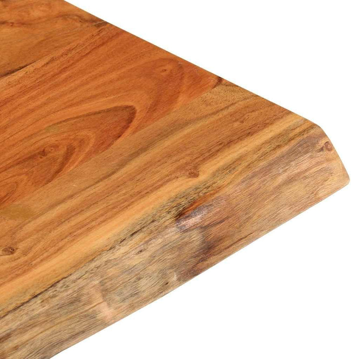 vidaXL Tischplatte, Holzplatte Quadratisch, Massivholzplatte für Bartisch Beistelltisch Esstisch, Er