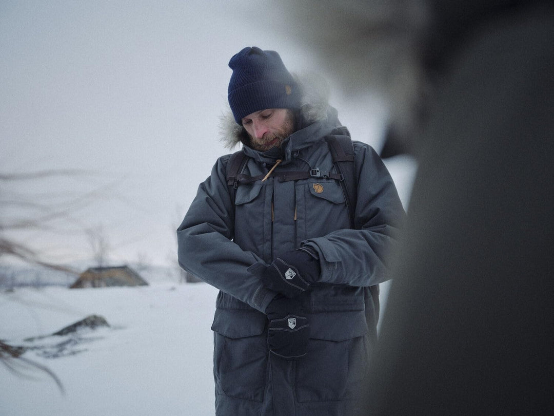 Fjällräven Herren Nuuk Parka S Dark Oak, S Dark Oak