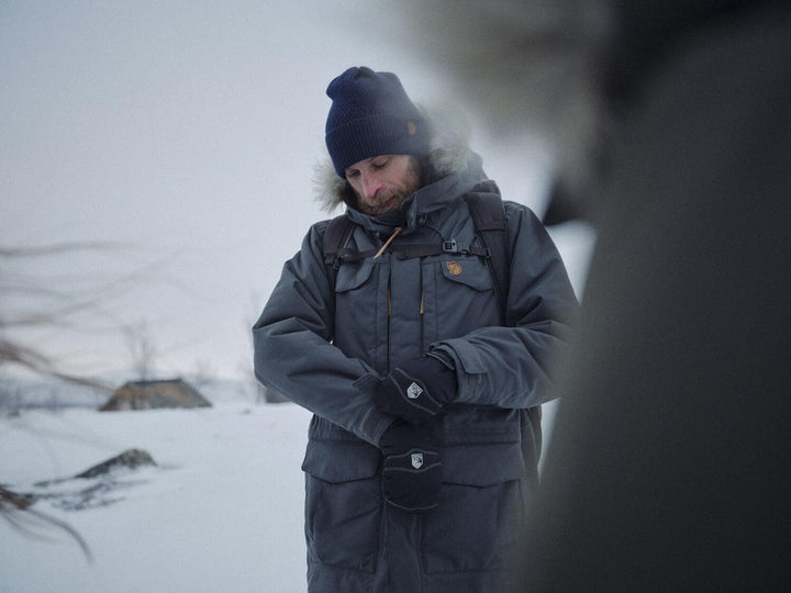 Fjällräven Herren Nuuk Parka S Dark Oak, S Dark Oak