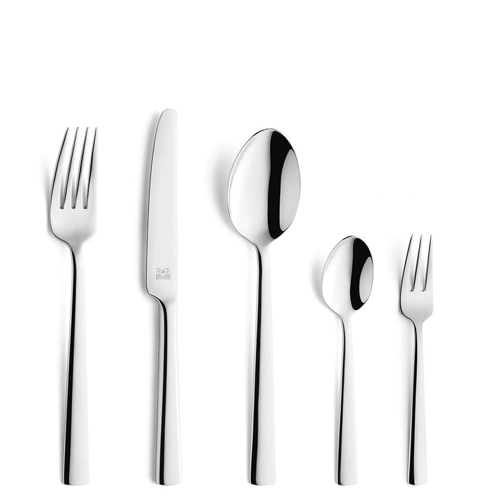 Beckmann & Rommerskirchen Besteckset 30-teilig 3591 MANO | Spülmaschinengeeignet | Satiniert | Essbe