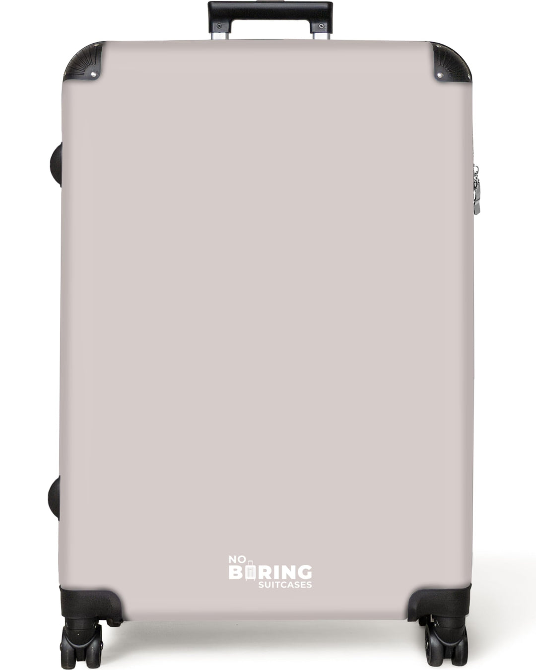 NoBoringSuitcases.com® Koffer XL Gross 77x51.5x28 cm Reisekoffer mit 4 Rollen Leicht Trolley Hartsch