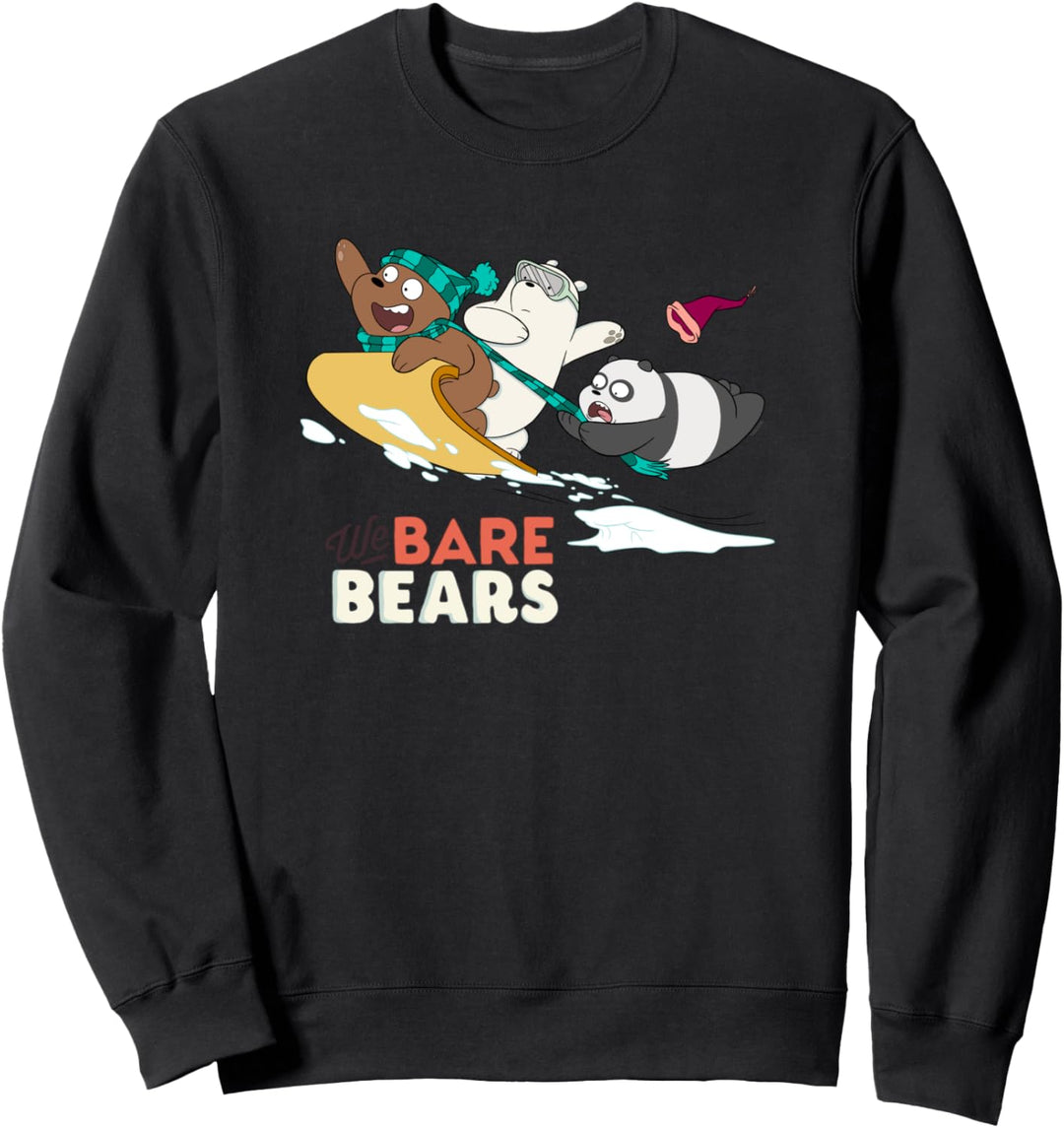 Cartoon Network We Bare Bears Snow Slide Sweatshirt