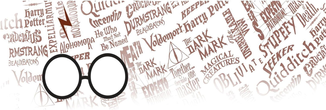 Tervis Doppelwandiger Harry-Potter-Becher mit Gläsern und Narben, hergestellt in den USA, hält Geträ