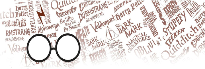 Tervis Doppelwandiger Harry-Potter-Becher mit Gläsern und Narben, hergestellt in den USA, hält Geträ