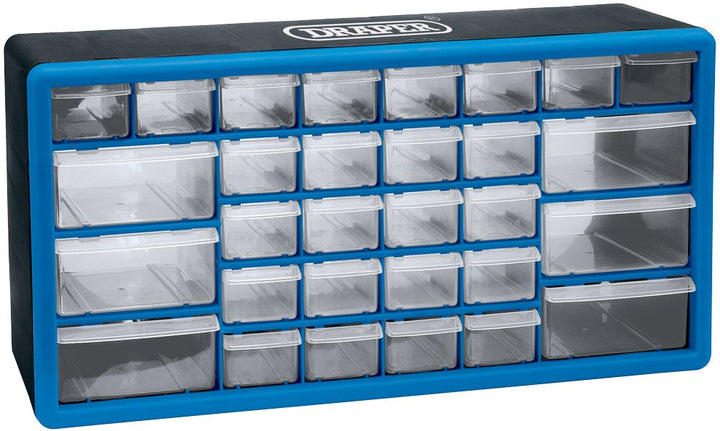 Draper 12015 Organizer, 30 Fächer Organizer Schrank Einzelbett 500mm x 160mm x 255mm, Organizer Schr