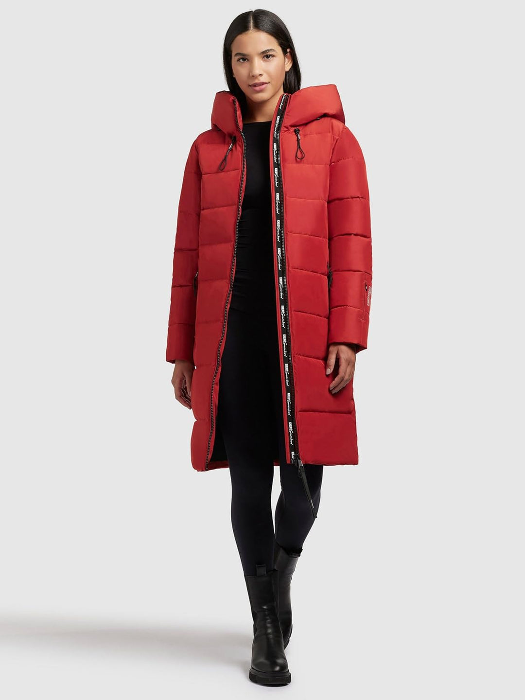 khujo - Damen - Wintermantel - Jilias 4 M SEP-RED, M SEP-RED