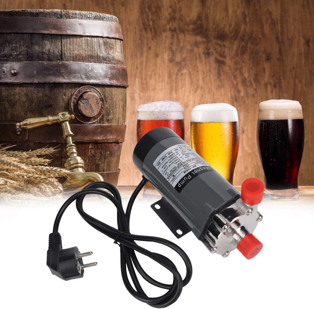 Edelstahl Home System Bierpumpe Hochtemperaturbeständige Magnet-Fasspumpe für Homebrew MEHRWEG VERPA