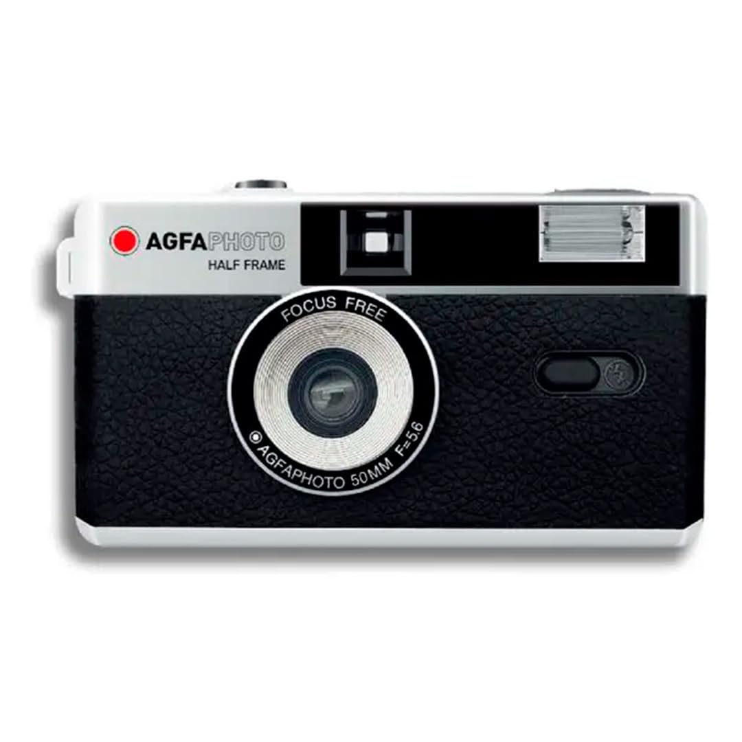 AgfaPhoto analoge 35mm 1/2 Format Foto Kamera Black