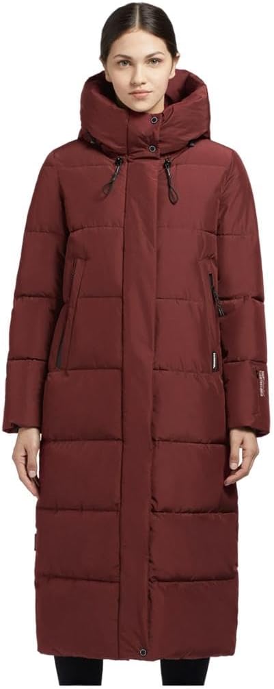 khujo Damen Steppmantel Soulani 2 XS Rot, XS Rot
