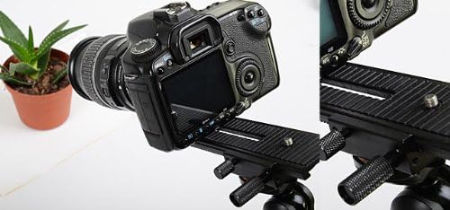 Makro 2 Wege Einstellschlitten-perfekte Nahfotografie für D-SLR (Makroschlitten, Kameraschlitten, Fo