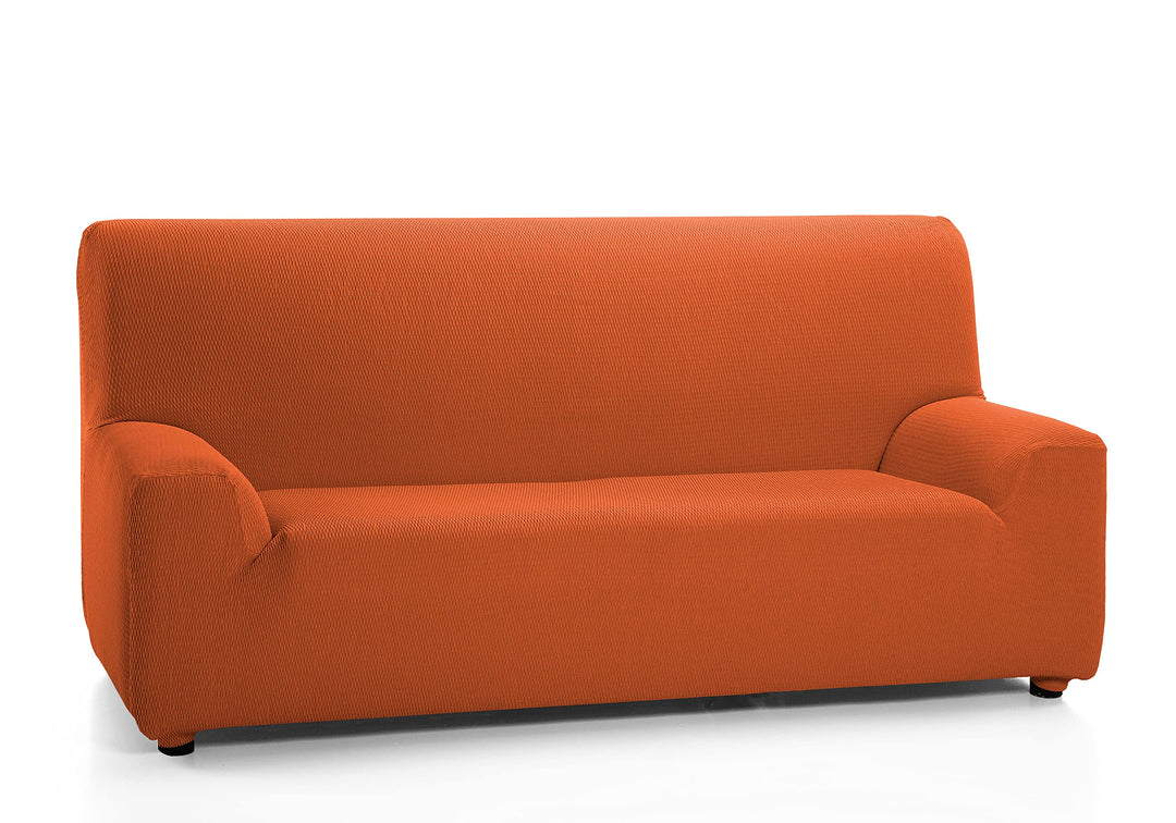 Martina Home Tunez Elastischer Sofabezug, Stoff, Orange, 2-Sitzer (120 bis 170 cm), Orange