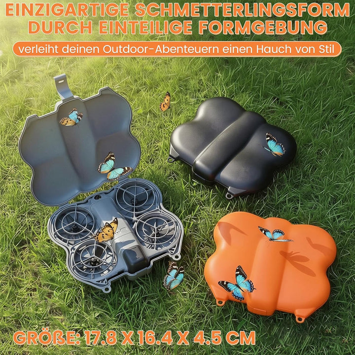 Tasche für DJI Flip Drohne, Kunststoff-Hartschalenkoffer, Drohnenschutz-Tragetasche Case, Kompakte A