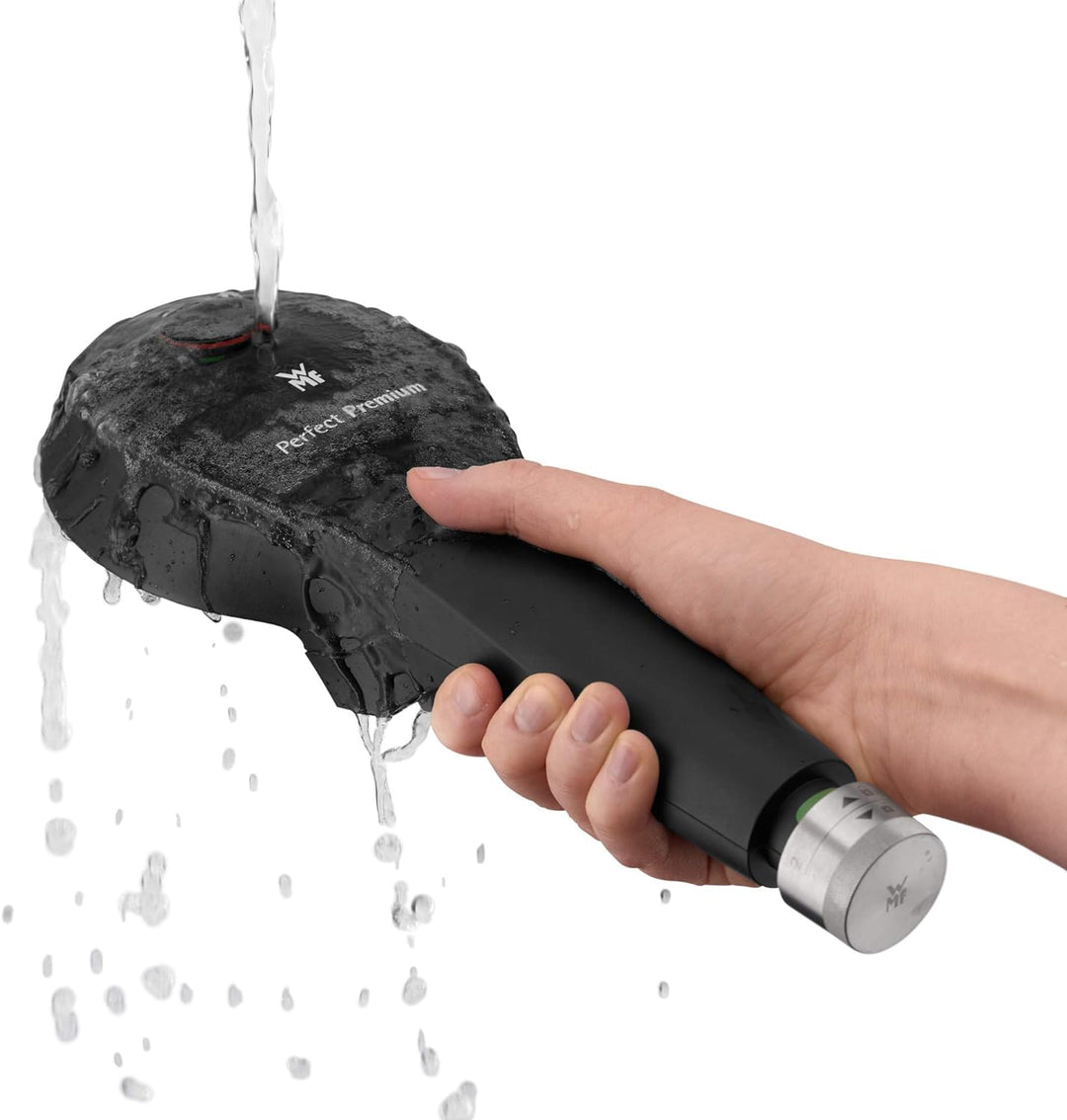 WMF Perfect Premium Ersatzdeckel für Schnellkochtopf 3l 4,5l, 6,5l 8,5l, Dampfkochtopf 22 cm, Kunsts
