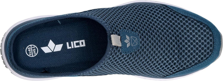 Lico Unisex Sun SabotHausschuhe 38 EU Petrol Grau, 38 EU Petrol Grau