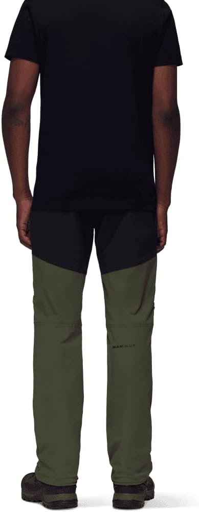 Mammut Herren Zinal Hybrid Hose Wanderhose Trekkinghose, 30 Dark Marsh-black