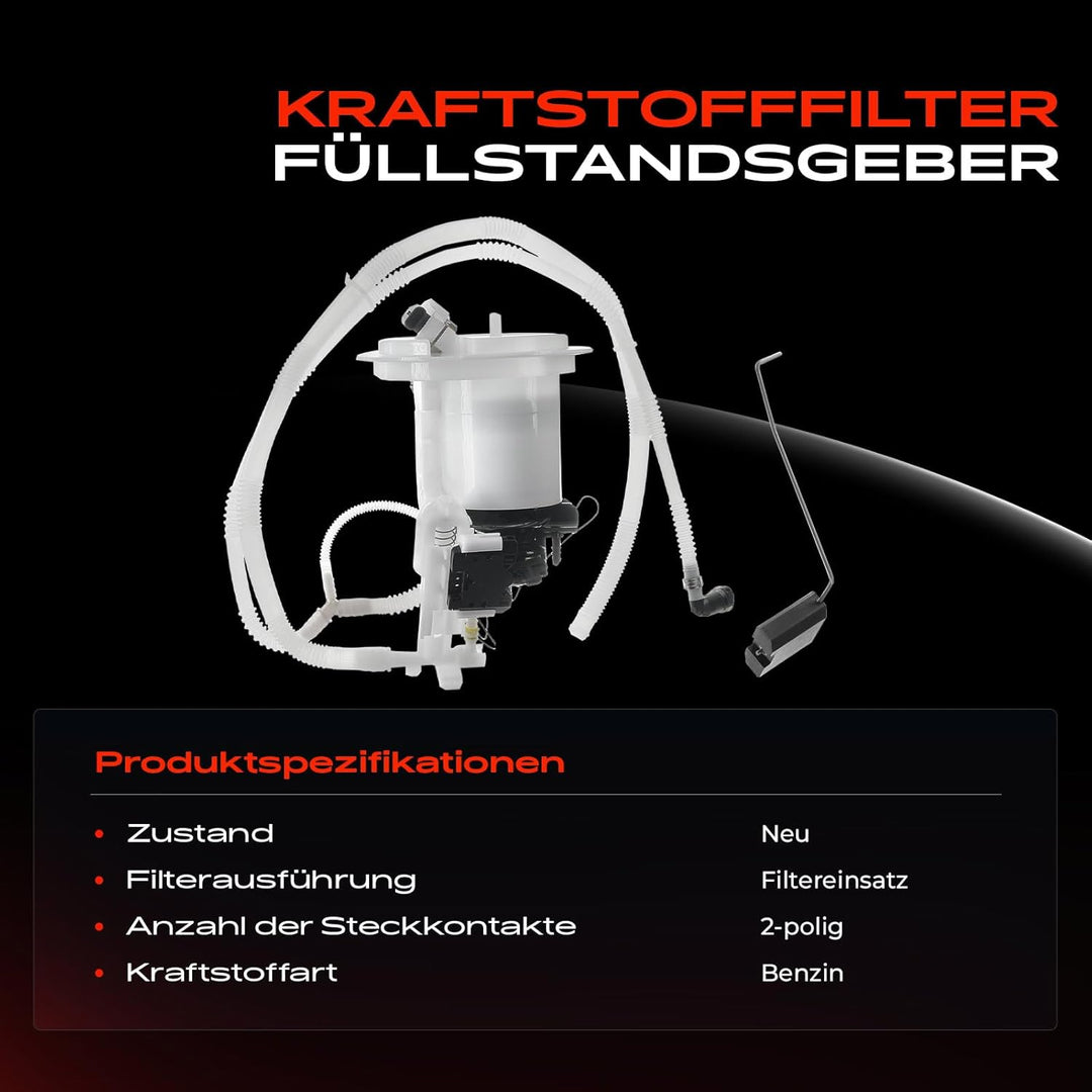 Frankberg Kraftstofffilter Benzinfilter für W204 C204 S204 W212 S212 2007-2016 A2044702094