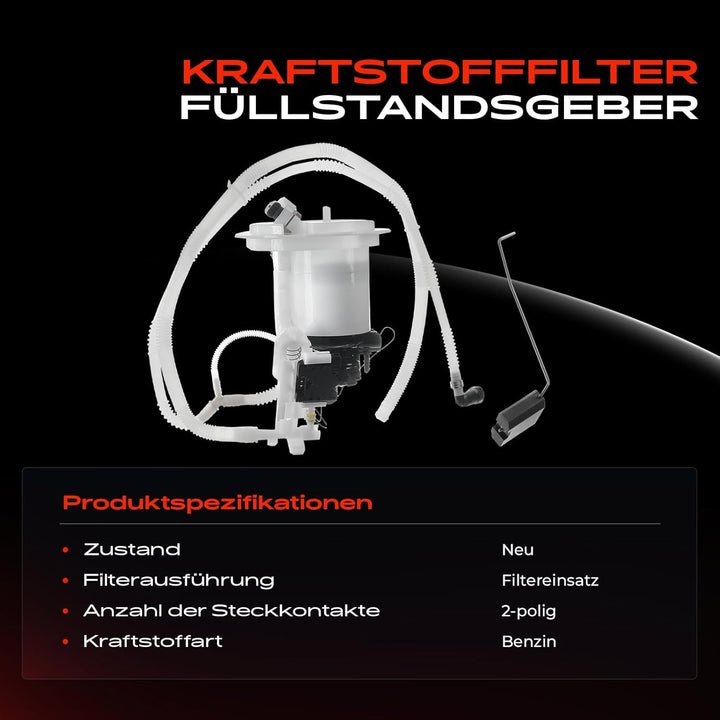 Frankberg Kraftstofffilter Benzinfilter für W204 C204 S204 W212 S212 2007-2016 A2044702094