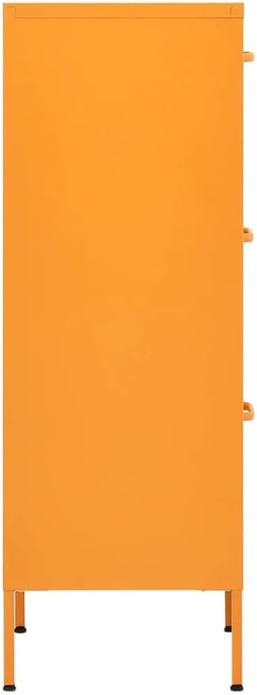 Aktenschränke mit 3 Schubladen, vertikaler Metallschrank, freistehend, Küche, Speisekammer, Aufbewah