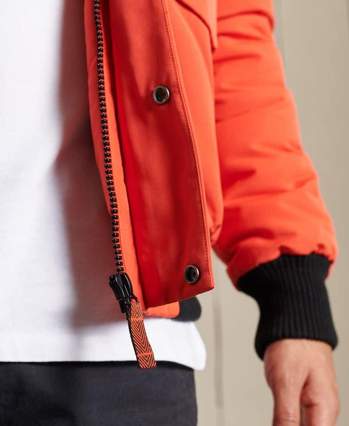 Superdry Herren Everest Bomber Jacket S Bold Orange, S Kräftiges Orange