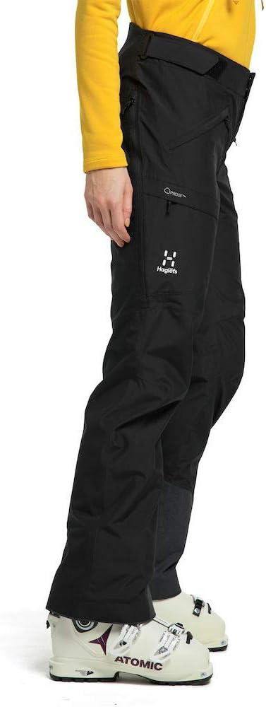 Haglöfs Skihose Frauen Lumi Form Pant wasserdicht, Winddicht, atmungsaktiv XS True Black, XS True Bl