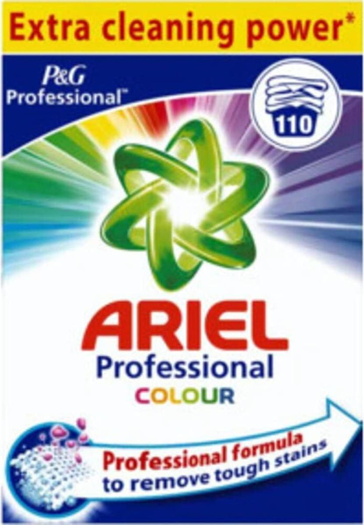 Ariel Professional Vollwaschmittel Pulver, 7,15 kg, 1er Pack (1 x 110 Waschladungen) 7.15 kg (1er Pa