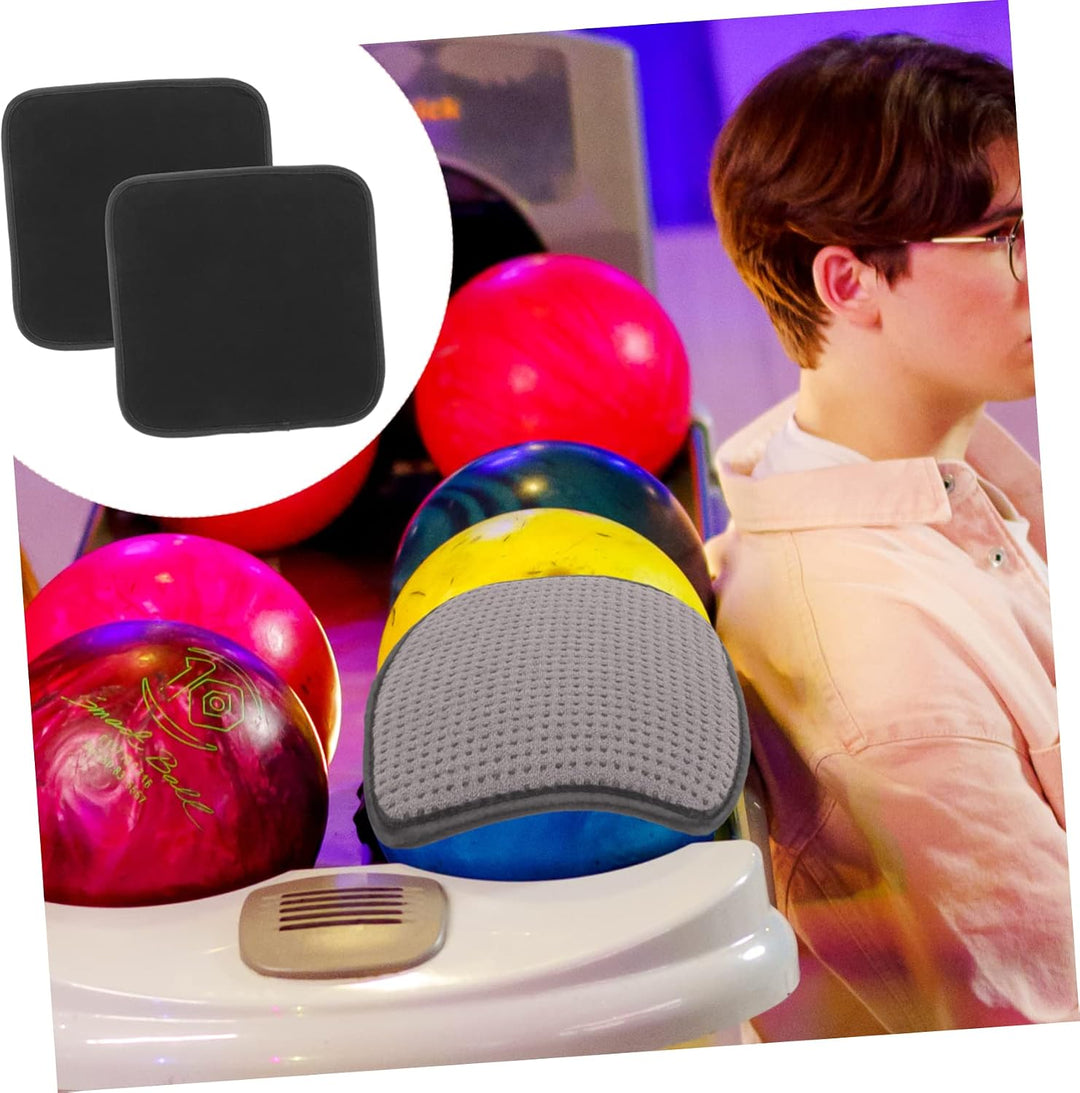 TOYANDONA Mikrofaser-reinigungspad Bälle Putzen Mikrofasertuch Handtuch Unterlage Bowling Sauberes T