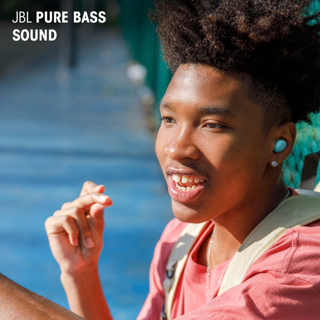 JBL Wave Buds 2, Kabellose Bluetooth-In-Ear-Kopfhörer mit Noise-Cancelling, 40 h Wiedergabe, Smart-A