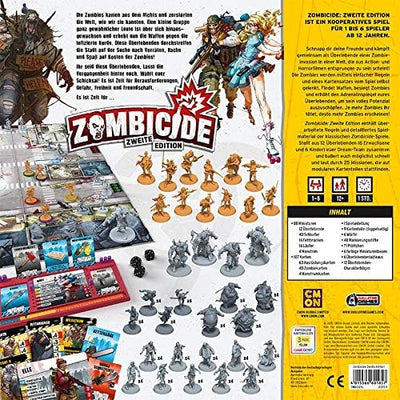 CMON | Zombicide 2. Edition | Grundspiel | Kennerspiel | Dungeon Crawler | 1-6 Spieler | Ab 12+ Jahr