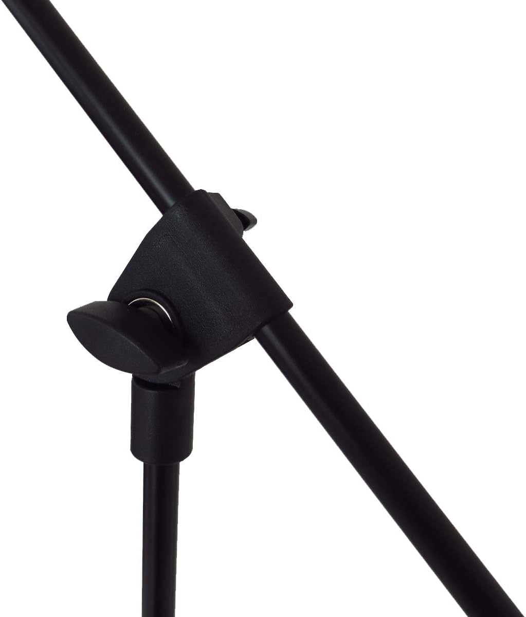 K&amp;M Mikrofonstativ 27700 - Schwarz, Metall, Basic, 3/8" Gewinde, 845-1475 mm, 0.6 kg Belastbarkeit