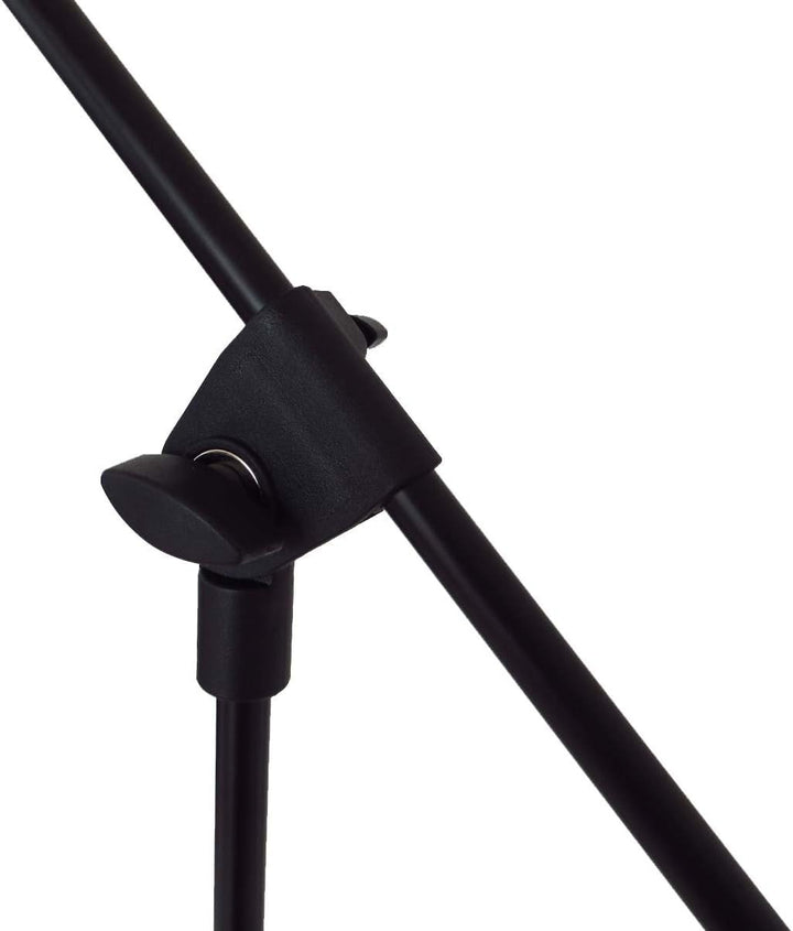K&amp;M Mikrofonstativ 27700 - Schwarz, Metall, Basic, 3/8" Gewinde, 845-1475 mm, 0.6 kg Belastbarkeit