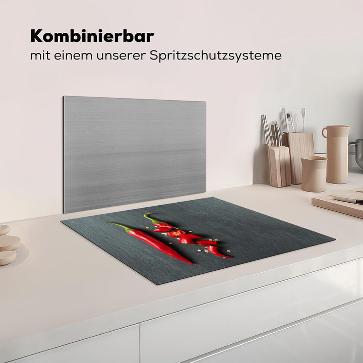 KitchenYeah© Herdabdeckplatte Einteilig Induktionsmatte Küche Abdeckung Ceranfeld Herd Abdeckplatte