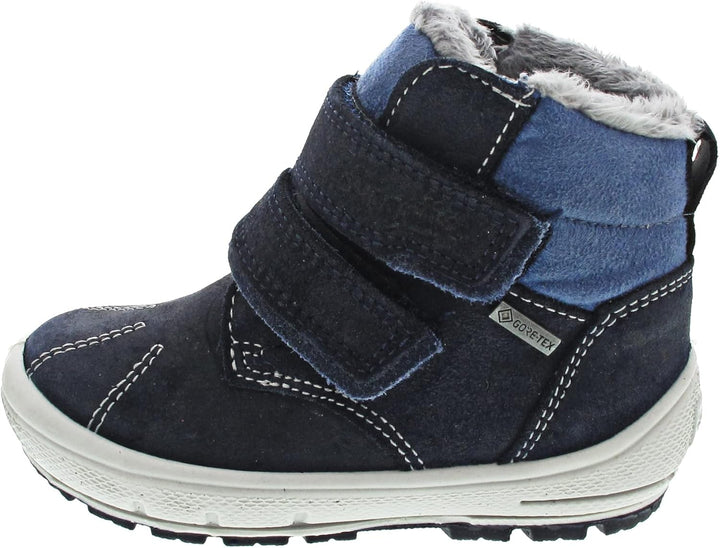 Superfit Jungen GROOVY warm gefütterte Gore-Tex Schneestiefel 19 EU Blau 8000, 19 EU Blau 8000